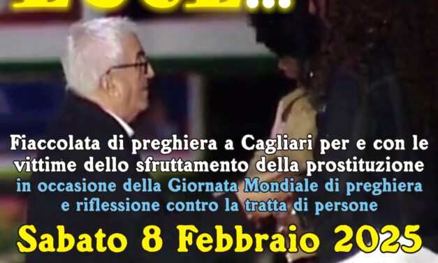 Cagliari – Nel Buio, una Luce. Fiaccolata AntiTratta