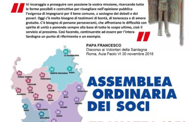 TRAMATZA (OR) – ASSEMBLEA DEI SOCI DEL CSV SARDEGNA SOLIDALE ODV