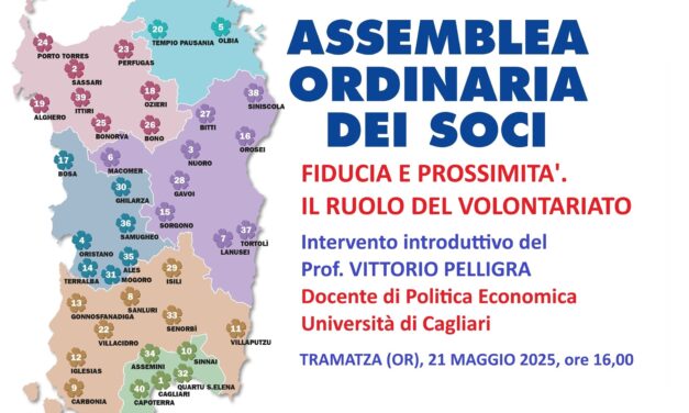 TRAMATZA (OR) – ASSEMBLEA DEI SOCI DEL CSV SARDEGNA SOLIDALE ODV