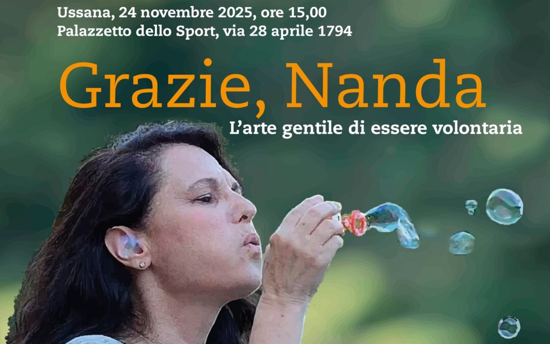 GRAZIE, NANDA. L’arte gentile di essere volontaria