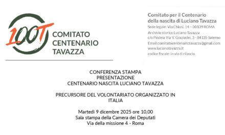 <strong>CONFERENZA STAMPA PRESENTAZIONE CENTENARIO NASCITA LUCIANO TAVAZZA PRECURSORE DEL VOLONTARIATO ORGANIZZATO IN ITALIA</strong>